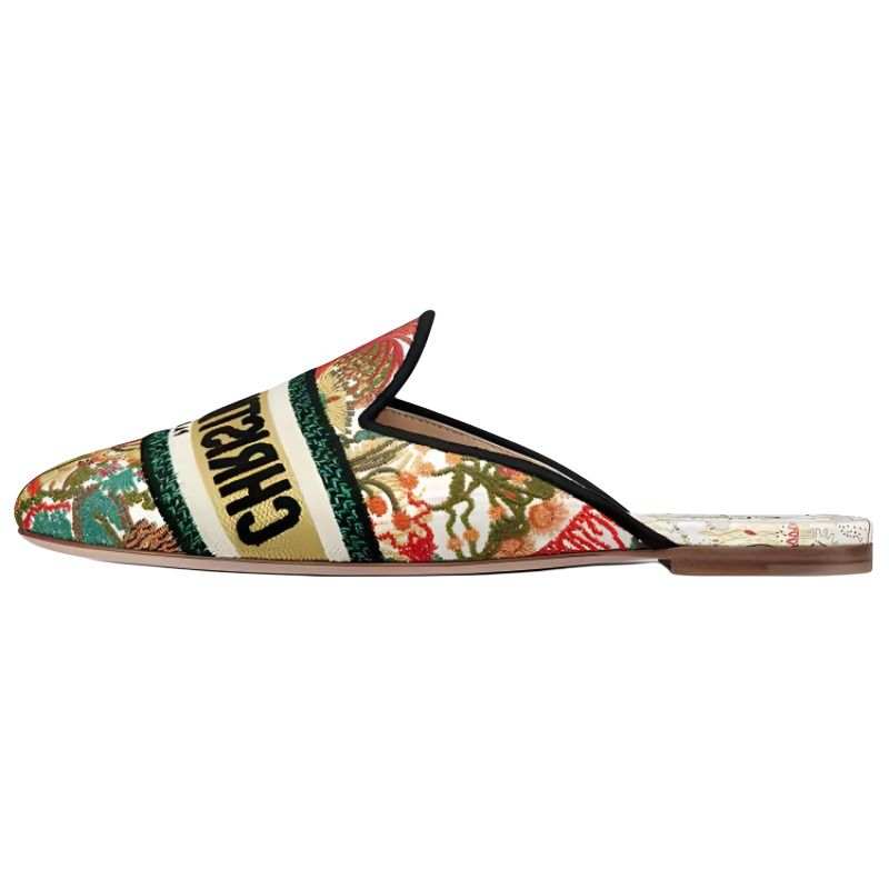 DIOR DIOR Closed Toe Slippers Women's Multicolor