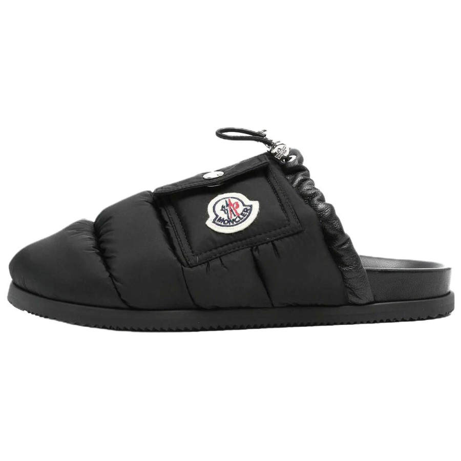 Moncler Moncler Logo Patch Padded Slippers Women's
