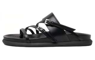 MIISTA Slide Slippers 3cm Women's Black