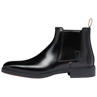 Santoni Easy Almond Toe Ankle Boots