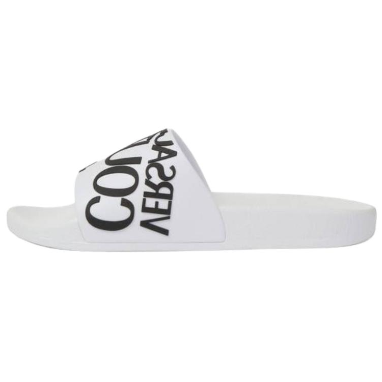 VERSACE JEANS COUTURE Slide Slippers Men's White