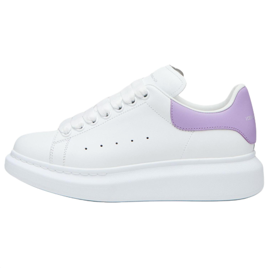 Alexander McQueen Low top Casual Shoes Women's White Lilac