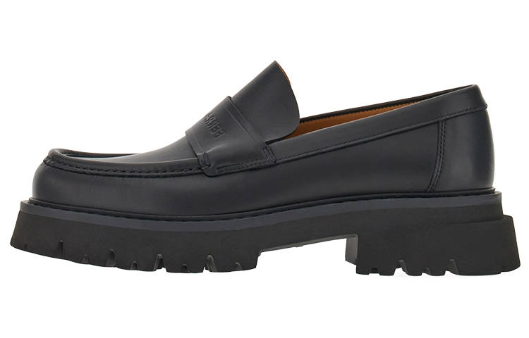 Ferragamo FERRAGAMO Logo-embossed Chunky Leather Loafers