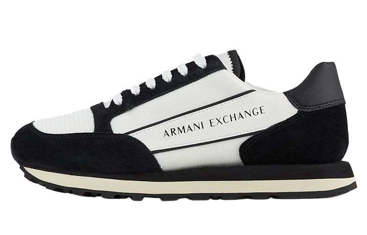 ARMANI EXCHANGE ARMANI EXCHANGE Panelled Logo-print Sneakers