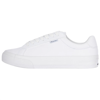 PS By Paul Smith Amos Leather Low top Skateboard Shoes Men's White