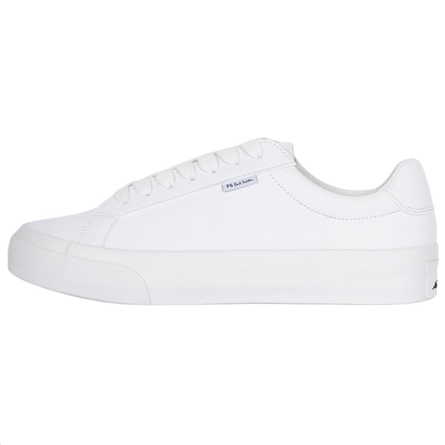 PS By Paul Smith Amos Leather Low top Skateboard Shoes Men's White