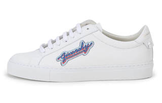 Givenchy Top Grain Cow Leather Low top Skateboard Shoes Women's White