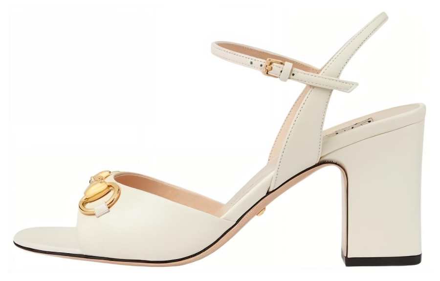 GUCCI GUCCI Horsebit Mid-heel Sandals
