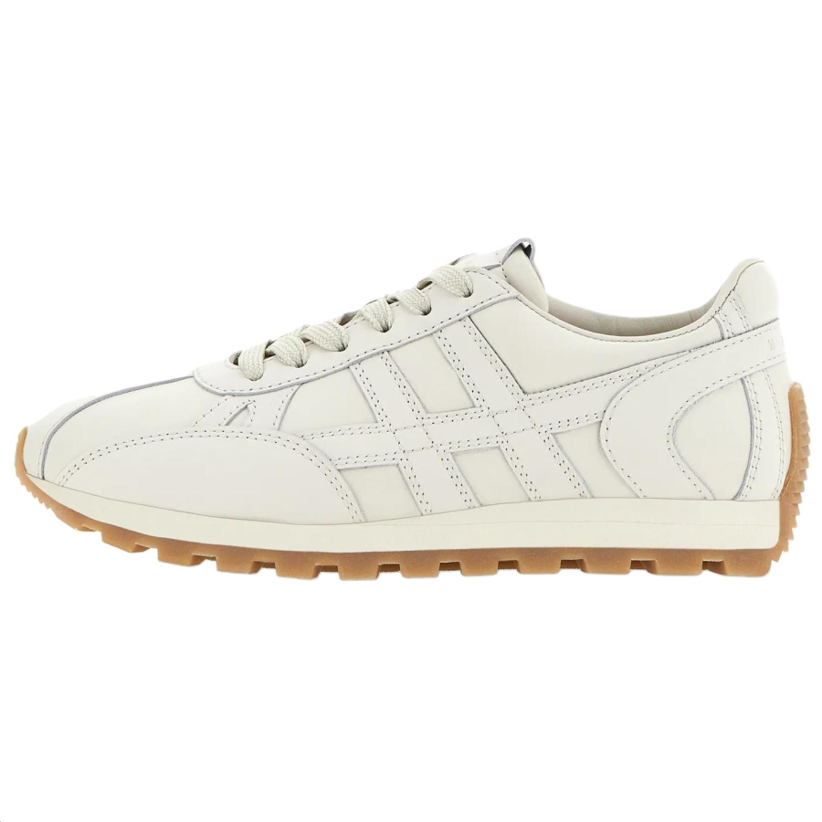 HOGAN 86er Leather Low top Casual Shoes 4cm Women's White