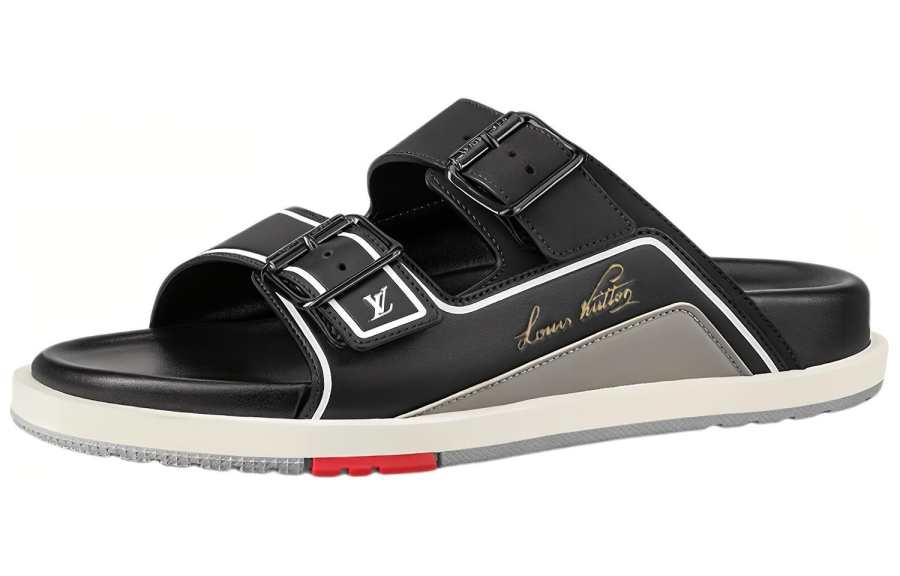 LOUIS VUITTON LOUIS VUITTON Trainer Mules Black