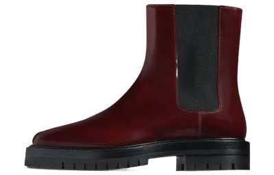 Maison Margiela Tabi Leather Chelsea Boots