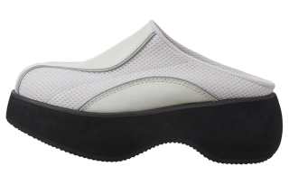 OPENyy Closed Toe Slippers Women's White