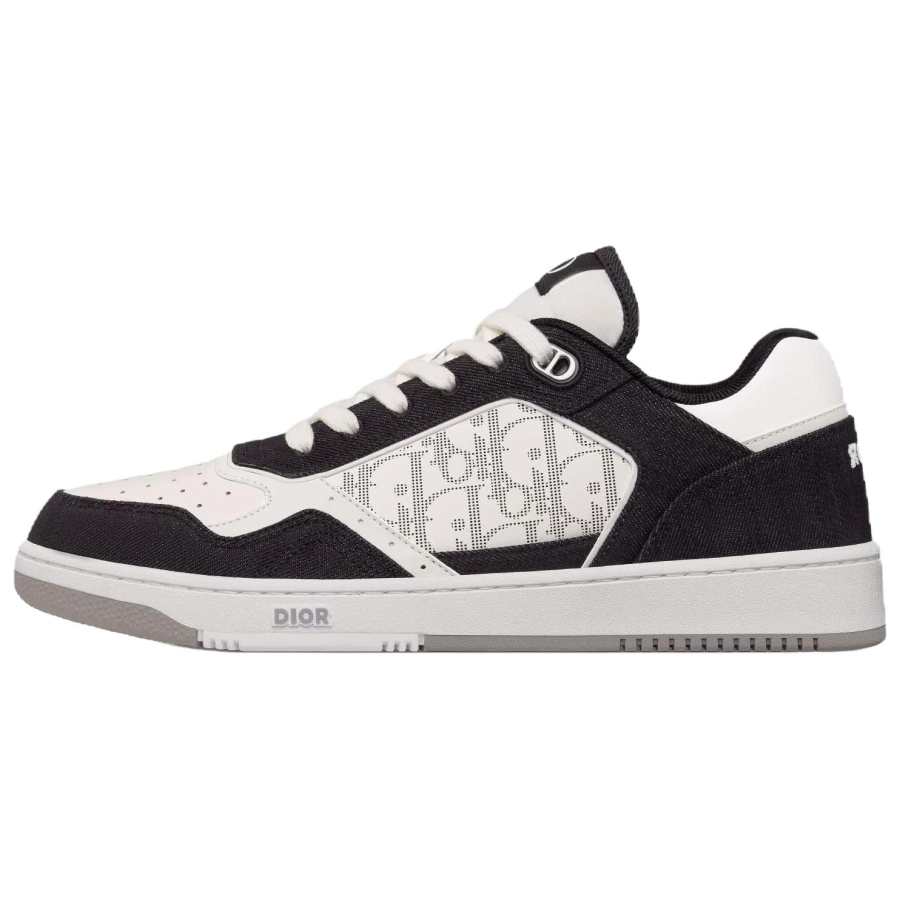 DIOR DIOR B27 Low White Black Denim
