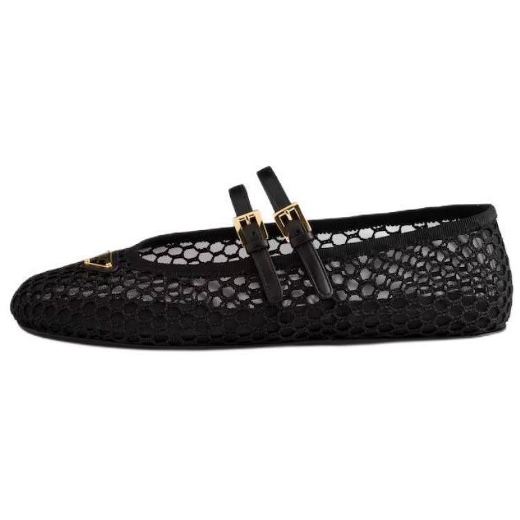 PRADA PRADA Mary Jane Shoes Women's Black