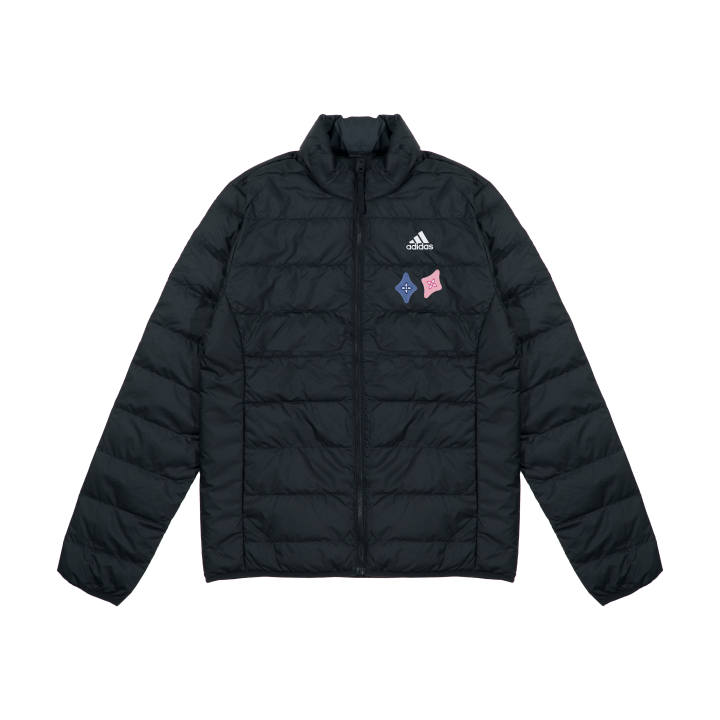 Adidas Adidas Down Jackets Unisex Black Stand Collar Lightweight