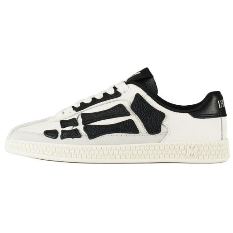 AMIRI Cow Leather Low top Skateboard Shoes Women's White