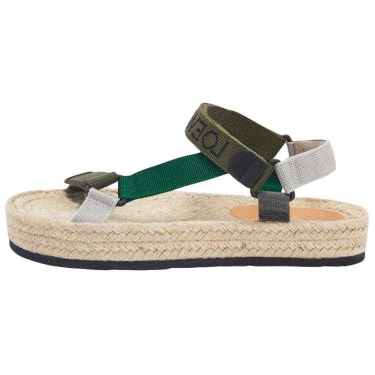 LOEWE LOEWE Versatile One Strap Sandals Men's Army Green
