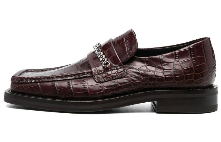 Martine Rose Leather Casual Shoes Women's Brown
