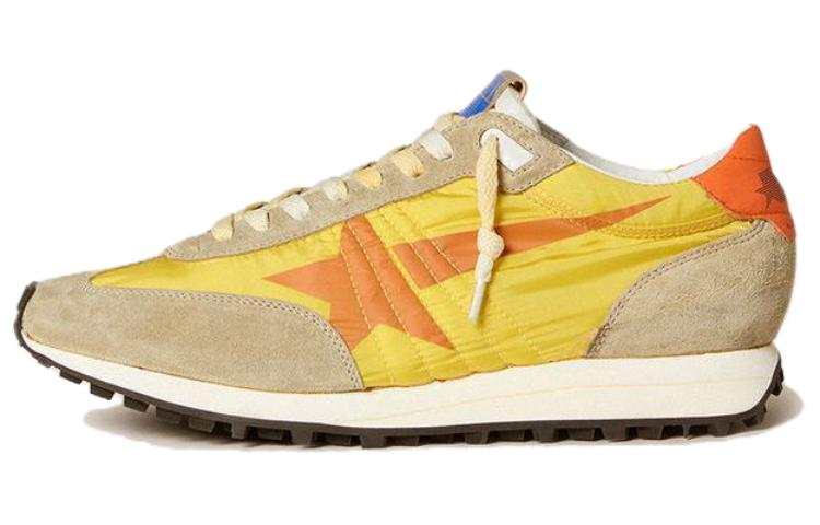 Golden Goose Women's Marathon 'Grey Yellow Orange'