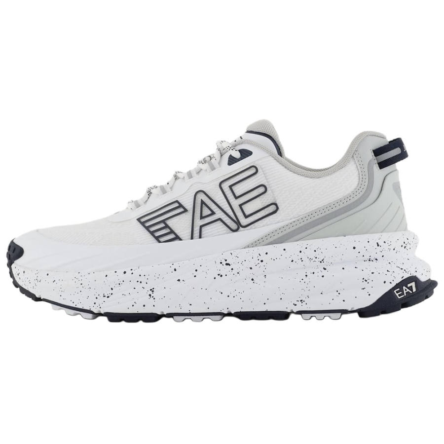 EMPORIO ARMANI EA7 Crusher Distance Low top Casual Shoes Unisex White