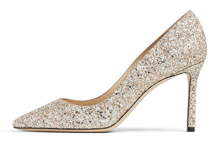 Jimmy Choo Romy 85 Slim Heel High Heels Women's Rose