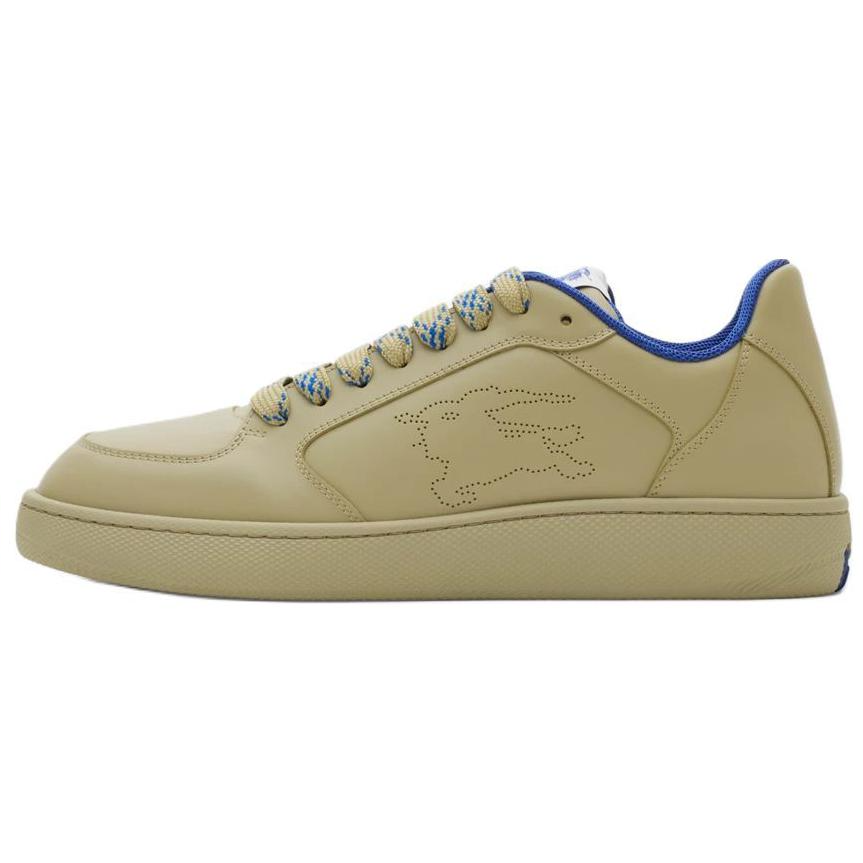 Burberry Stock Low top Skateboard Shoes Men's Umber