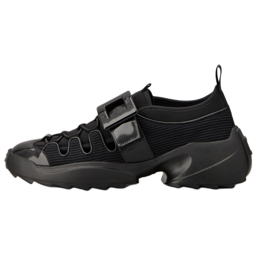 Roger Vivier Viv' On The Run Low top Casual Shoes Women's Black