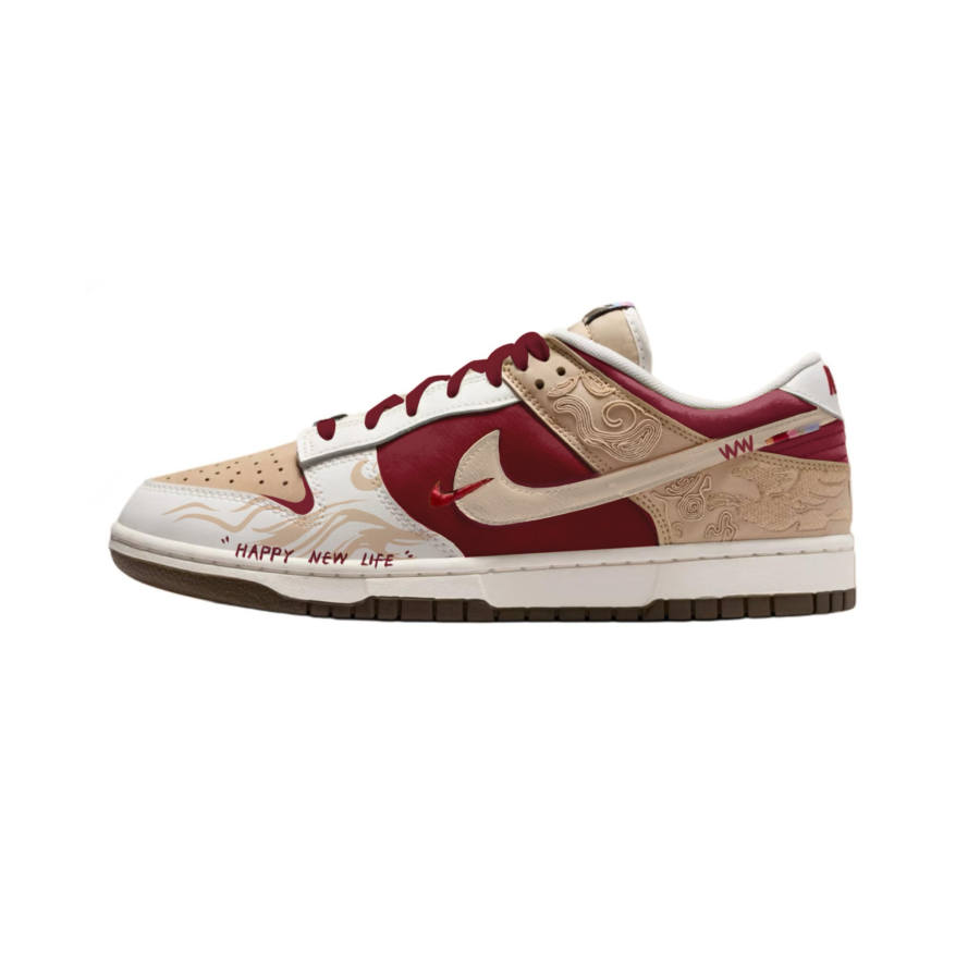 Nike Nike Dunk Sky Horse New Year Greeting Card Cushioning Abrasion Resistant Cushioning, Wear Resistant Low top