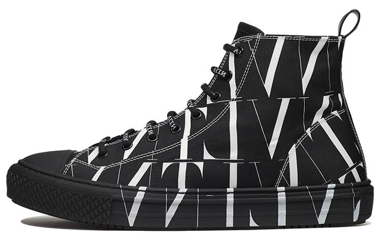 Valentino VLTN Giggies High Top Black White