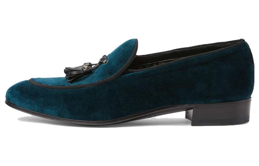 GUCCI GUCCI Loafers Men's Blue