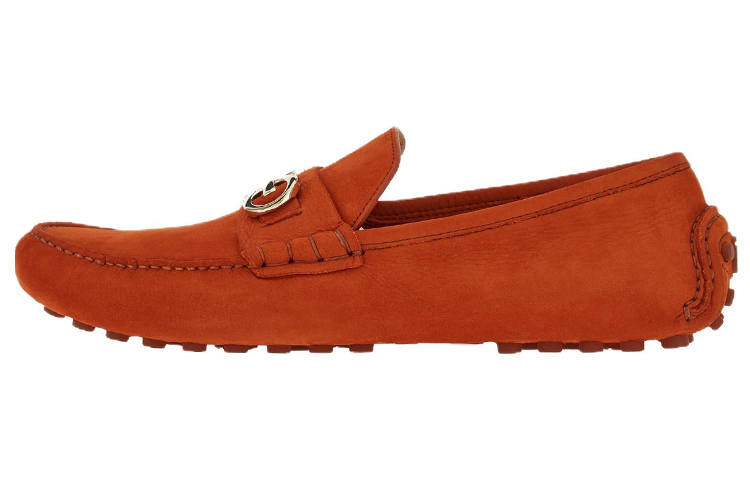 Ferragamo FERRAGAMO Gancini-ornament Driver Loafers