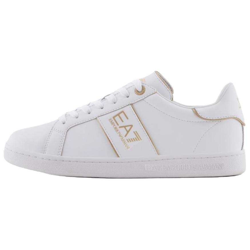 EMPORIO ARMANI EA7 Low top Skateboard Shoes Men's White