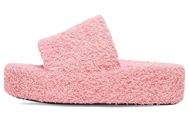 Balenciaga Rise Cotton Fabric Stylish Sandal Women's Pink
