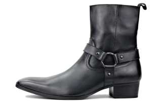 SAINT LAURENT Wyatt Ankle Boots