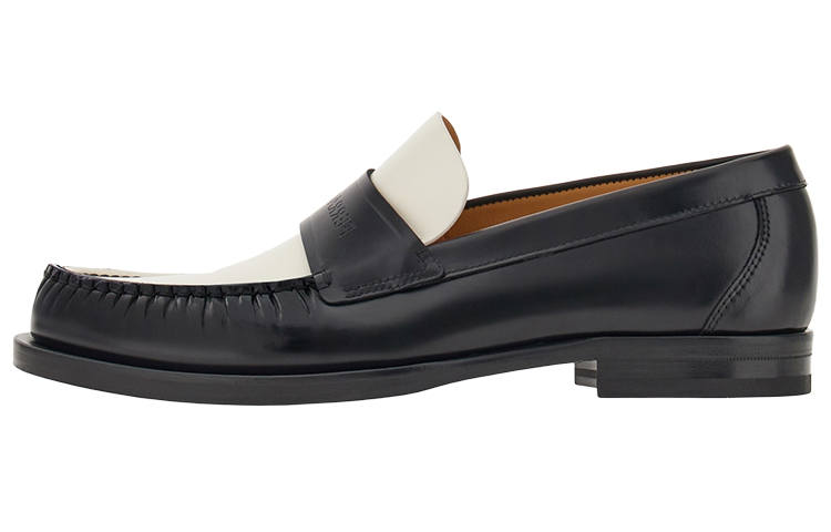 Ferragamo FERRAGAMO Loafers Men's Black White