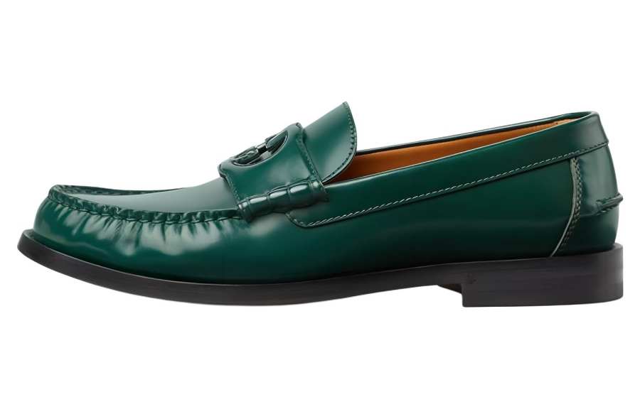 GUCCI Gucci Loafer 'Interlocking G - Green'