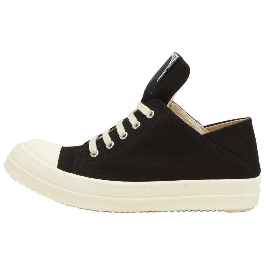Rick Owens DRKSHDW Low top Canvas Shoes Women's Black