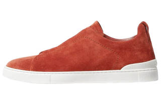 Ermenegildo Zegna Zegna Triple Stitch Suede Sneakers