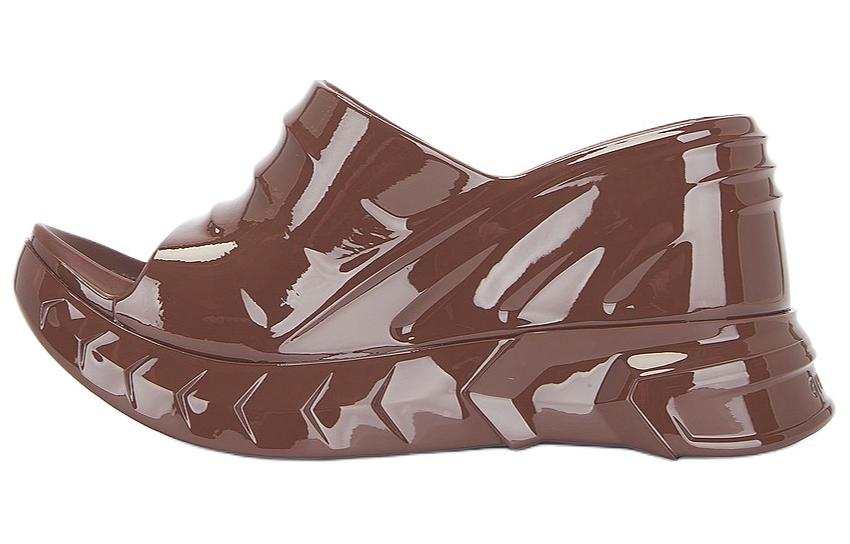 Givenchy Givenchy Slide Slippers 10.9cm Women's Brown