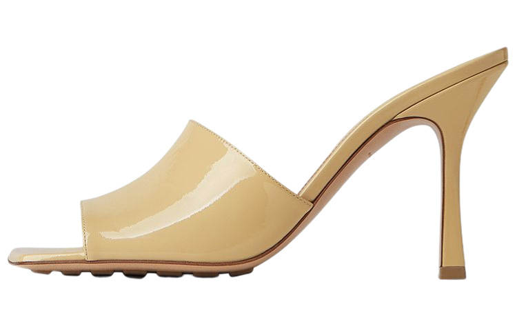 Bottega Veneta Stretch Slide Slippers Women's Beige