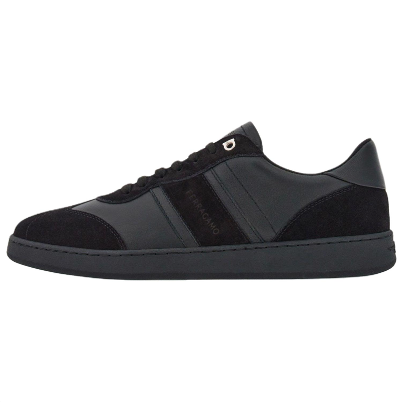 Ferragamo FERRAGAMO Logo-debossed Low-top Sneakers