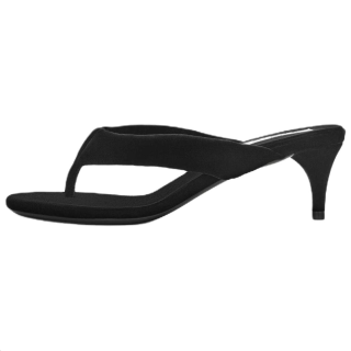 Alaia Rubber Sole Flip Flops Women's Black