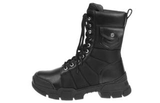 LOVE MOSCHINO Leather Ankle Boots Women's