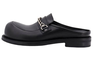 Martine rose Backless Leather Loafers