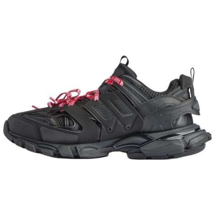 Balenciaga Track Low top Casual Shoes Men's Black