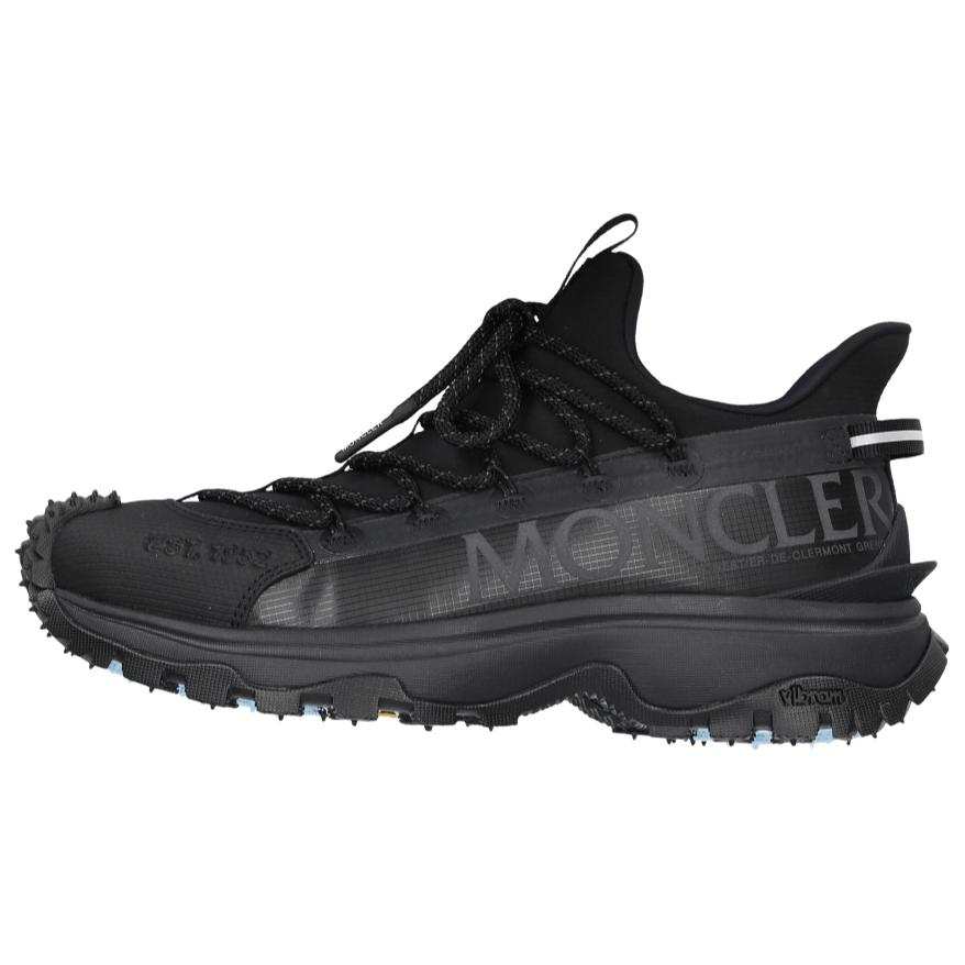 Moncler Low top Casual Shoes Women's Black