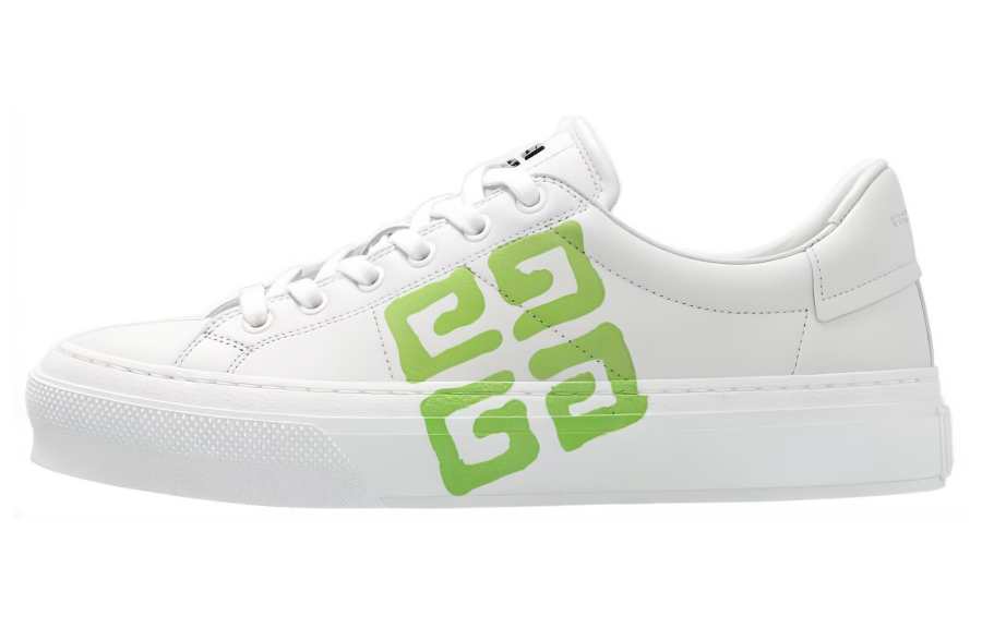 Givenchy Givenchy City Leather Low top Skateboard Shoes Women's White