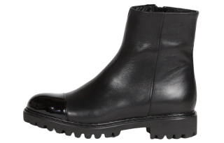 Carel Leather Ankle Boots Women's Black