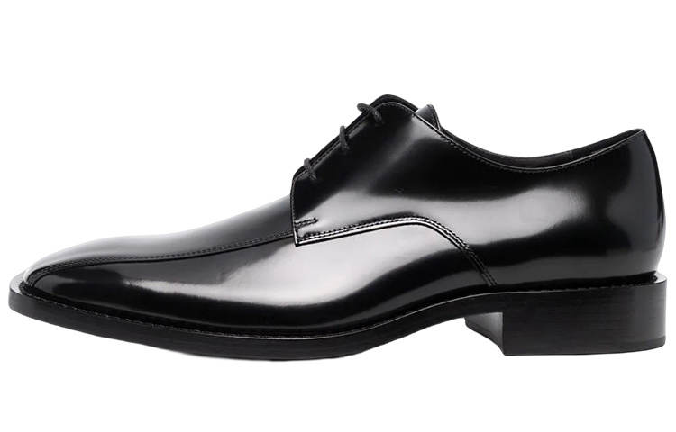 Balenciaga Rim Hi Shine Derby Shoes 'Black'