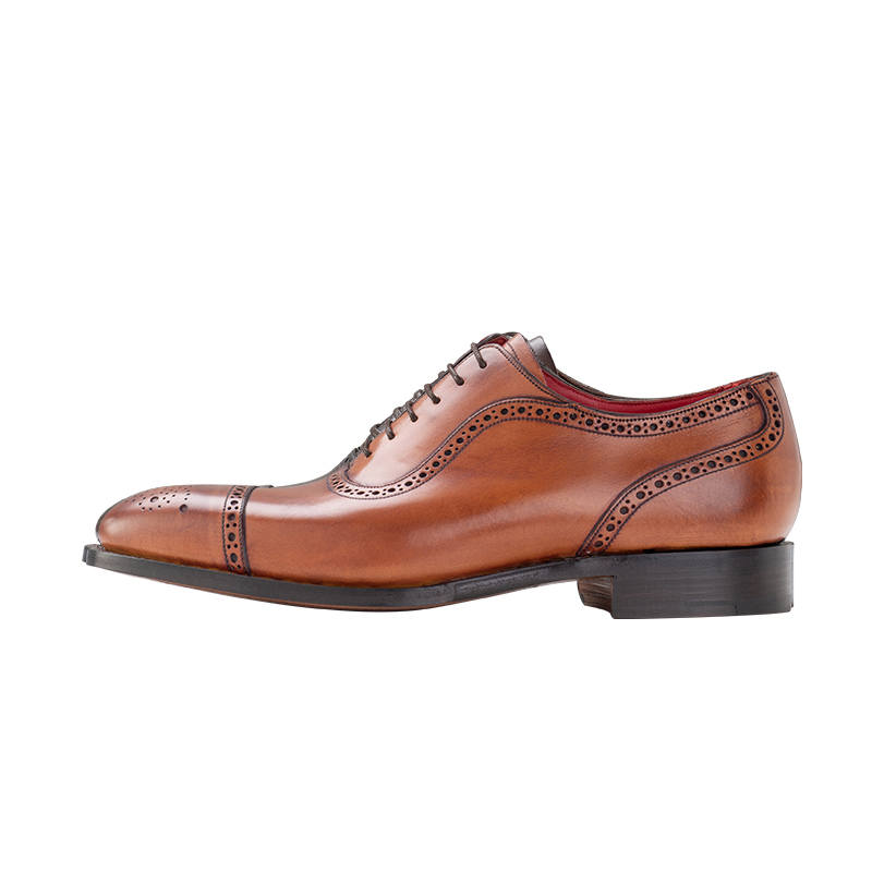 BARKER Warrington Top Grain Cow Leather Men's Casual Shoes Men's Brown